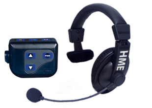 HME Football Coach Headset System with Beltpac